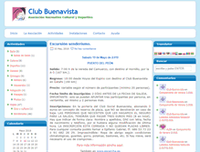 Tablet Screenshot of clubbuenavista.es